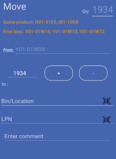 move products